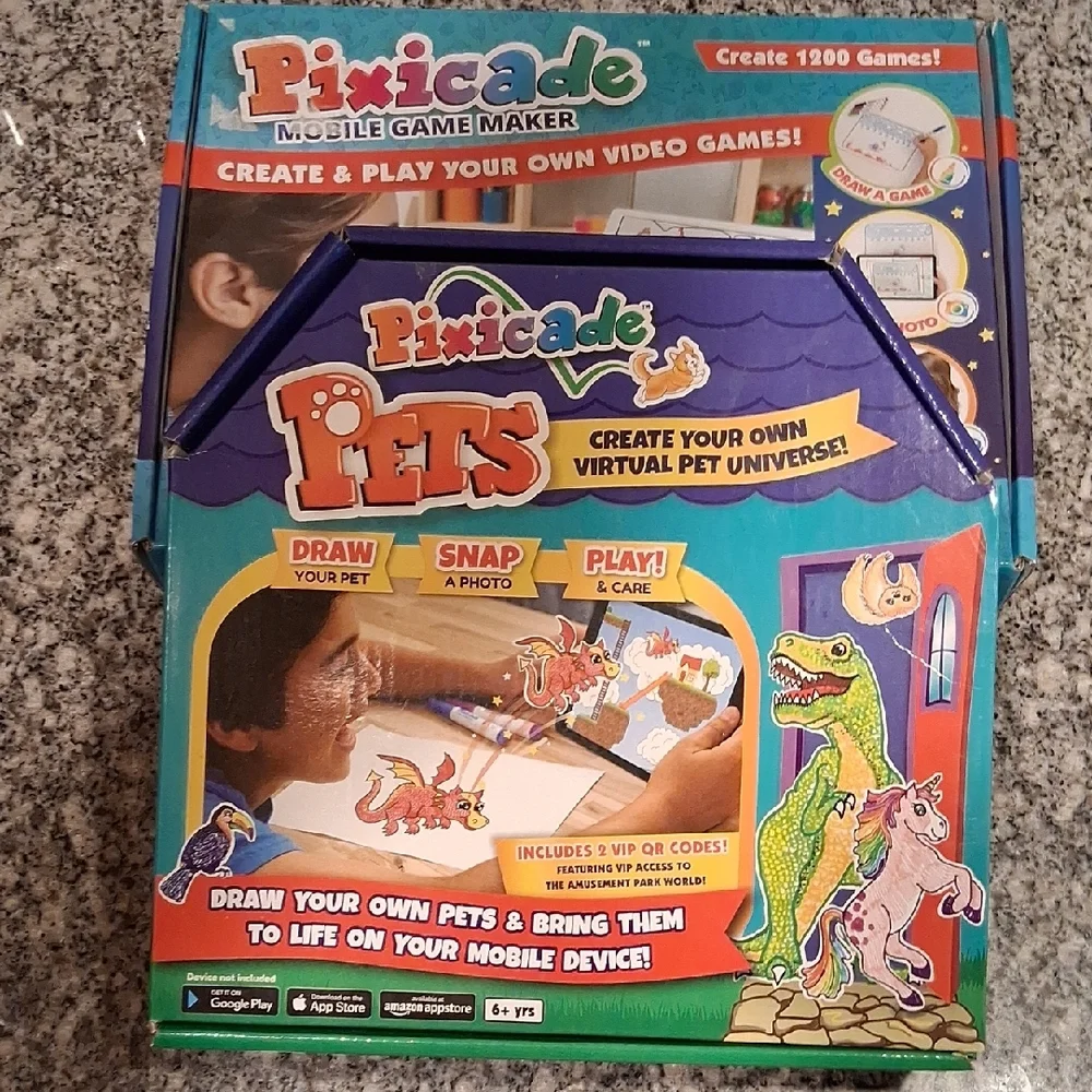 2 New PIXIXADE Boxes, Mobile Game Maker & Virtual Pet Universe